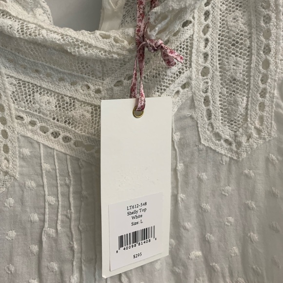 LoveShackFancy Shelly High-Neck Top - Picture 11 of 13